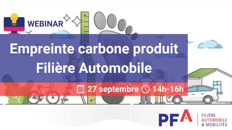 Webinar - Empreinte carbone produit filière automobile